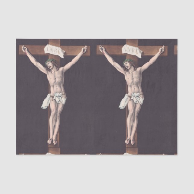 Papel De Seda Padre, en tus manos recomiendo mi espíritu (Anverso)