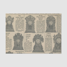 Papel De Seda Página Catálogo de Relojes Antiguos