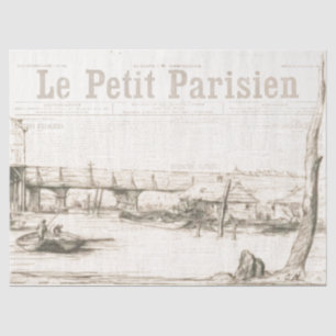 Papel De Seda Página de desalojo de periódico de barcos de la es