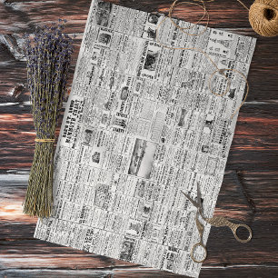Papel De Seda Página de desalojo del periódico ventilado Ephemer
