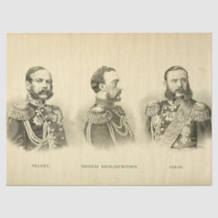 Papel De Seda Página de desalojo del príncipe heredero Ephemera