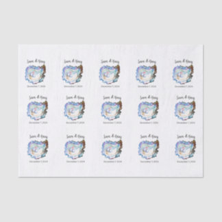 Papel De Seda Página de desconfianza de los corazones de la shel