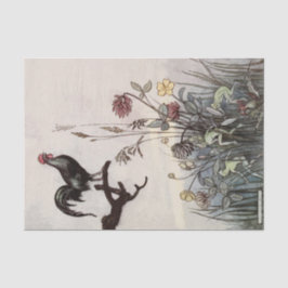 Papel De Seda Página de desconfianza de vintage de la lista de g