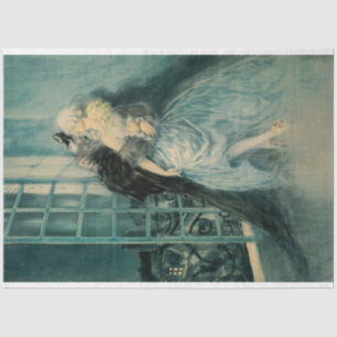 Papel De Seda Página de desenlace de obras de arte Louis Icart L