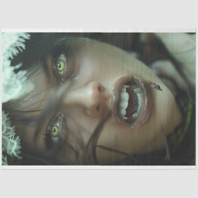 Papel De Seda Página Desenlace de la Noche de la Esmeralda del V (Anverso)