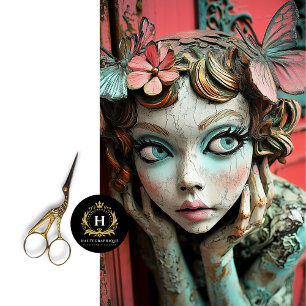 Papel De Seda Página Gótica Magica París Gargoyle Decoupage