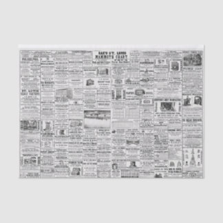 Papel De Seda Página publicitaria del catálogo de periódicos ant