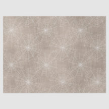 Páginas web de araña blanca en Tan Decoupage