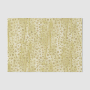 Papel De Seda Paint de Gold Confetti faux Purpurina