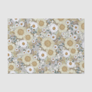 Papel De Seda País del jardín del girasol