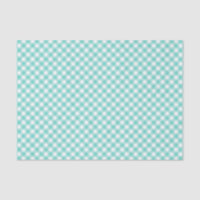 País Moda Pastel Mint Turquoise Gingham