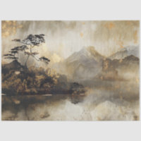 Paisaje japonés vintage
