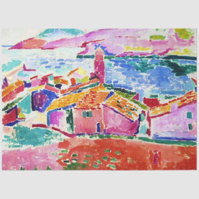 Papel De Seda Paisaje, Matisse (Anverso)
