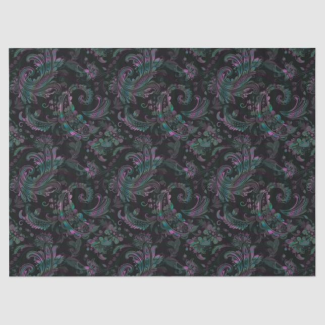 Papel De Seda Paisley (Anverso)