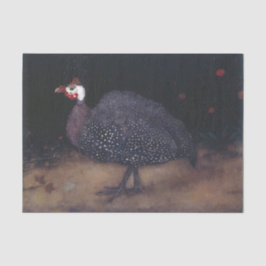 Papel De Seda Pájaro guineafowl enganchado (por Jan Mankes)