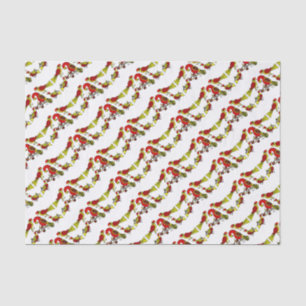 Papel De Seda Pájaros alemanes del arte popular de Pennsylvania
