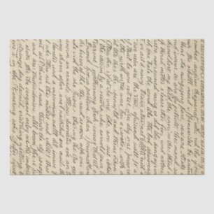 Papel De Seda Palabras de escritura antiguas con estilo angustia