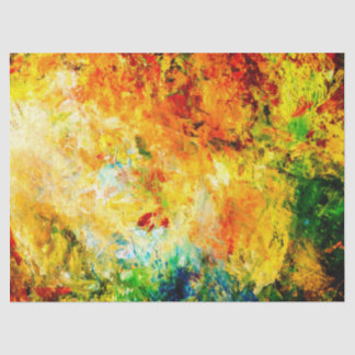 Papel De Seda Paleta de artista colorida