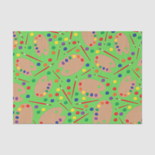 Papel De Seda Paleta de pintura Art Paint Cute fiesta de cumplea