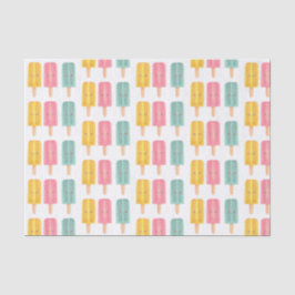 Papel De Seda Palitos de Helado de Verano