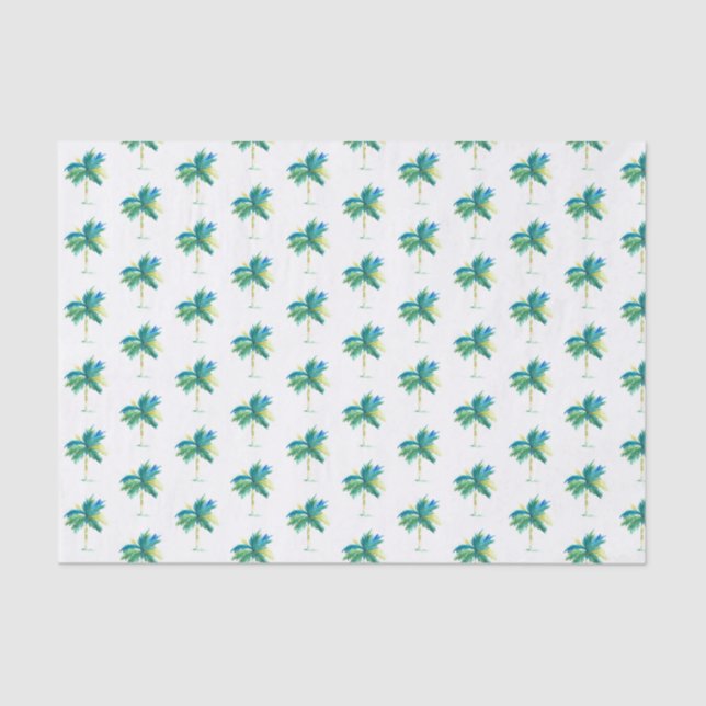 Papel De Seda Palm Tree tropical (Anverso)