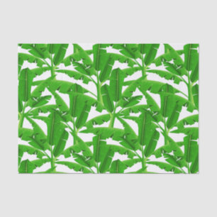 Papel De Seda Palmeras tropicales verdes