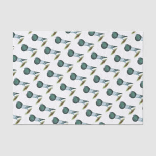 Papel De Seda Paloma alcaparra