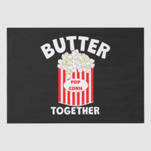 Papel De Seda Palomitas de maíz para película BUTTER Together