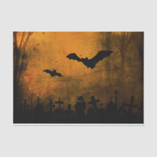 Papel De Seda Palos fantasmagóricos de Halloween en el