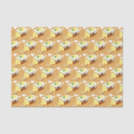 Papel De Seda Pan de bizcocho de limón con glaseado