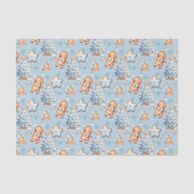 Papel De Seda Pan de jengibre bebé pan de jengibre árbol de Navi (Anverso)