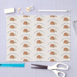 Papel De Seda Pan de masa madre acuarela sobre fondo blanco apag