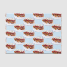 Papel De Seda Pan Dulce Con Fresas Y Crema