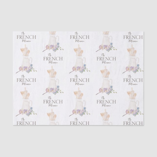 Papel De Seda Panadería Cafetería Cafe Business (Anverso)