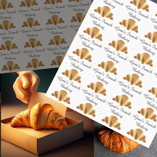 Papel De Seda Panadería Croissant (Subido por el creador)