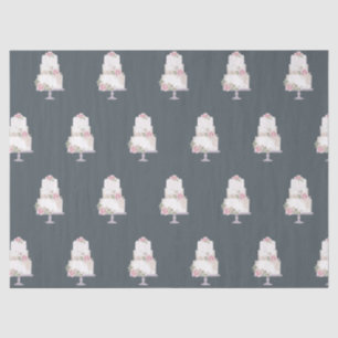 Papel De Seda panadería elegante de tres niveles