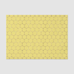 Papel De Seda Panal (Diseño 52 serie amarillo/naranja)