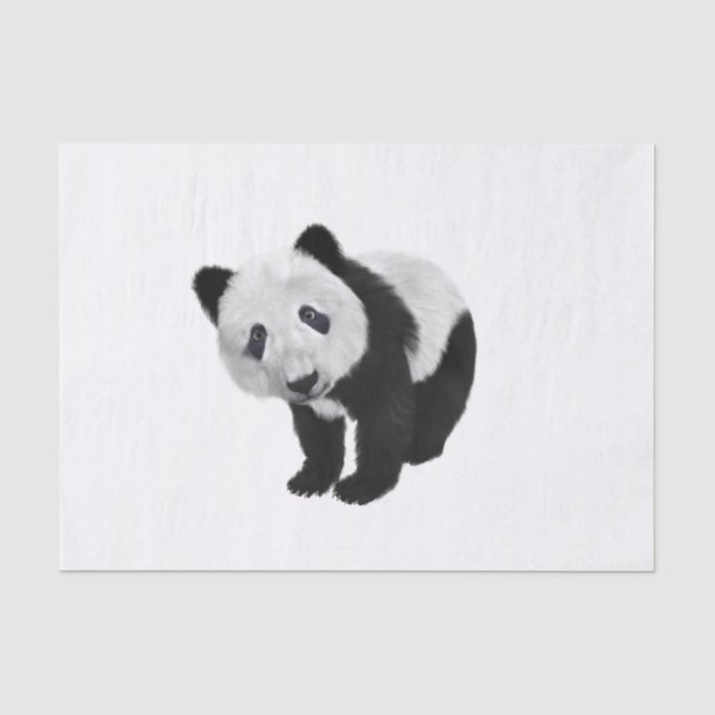 Papel De Seda Panda Cub (Anverso)