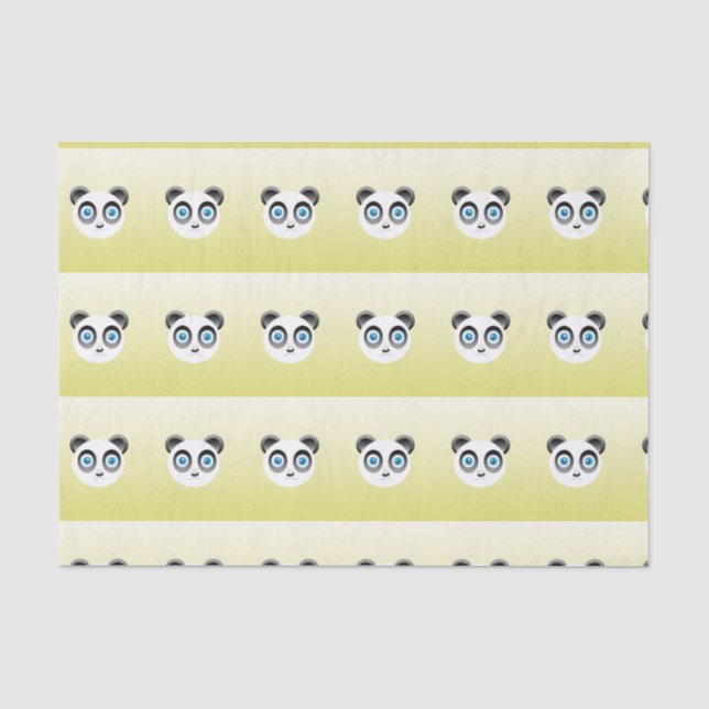 Papel De Seda Panda Tissue Paper (Anverso)