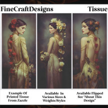 Panel de 3 Mujeres Elegantes Art Deco FA3L Decoupa