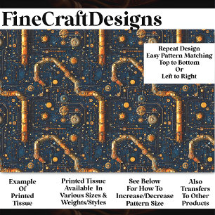 Papel De Seda Panel de control Steampunk Cyberpunk Panel de cont