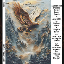Panel de relieve del águila de montaña rústica EH5