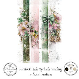Papel De Seda Paneles de pastel decoupage del Día de San Patrici