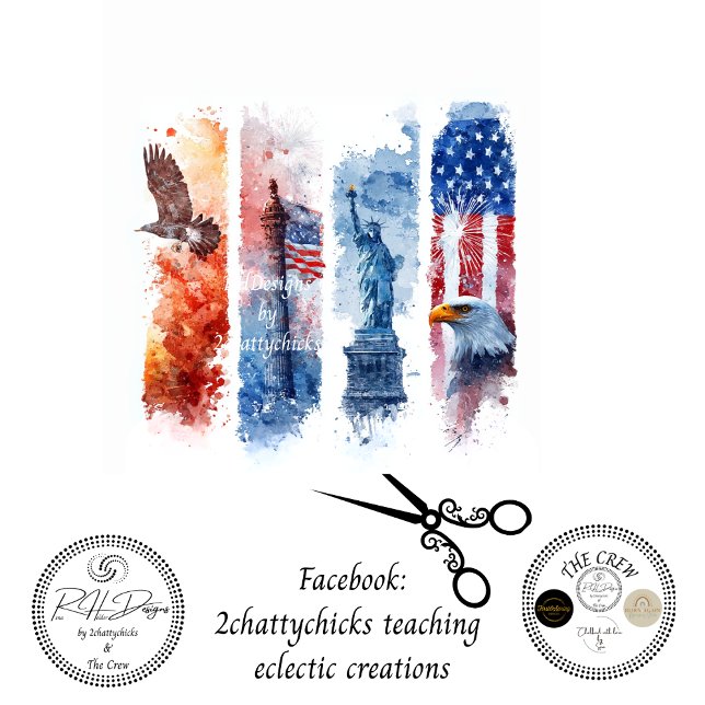 Papel De Seda Paneles decoupage USA similares a tumblers (Subido por el creador)