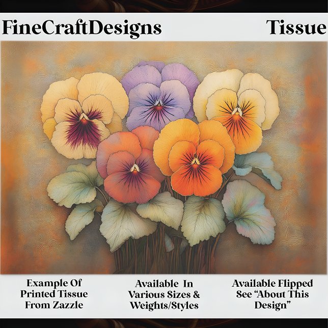 Papel De Seda Pansitas de huerto de cabañas, desconexión de vint (Subido por el creador)