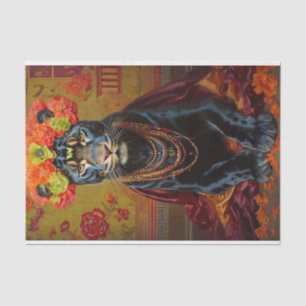 Papel De Seda Pantera Botánica