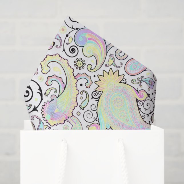 Papel De Seda Pañuelo pastel (Bolsa de regalo)