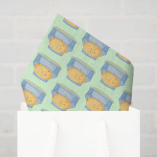 Papel De Seda Papa Cansado