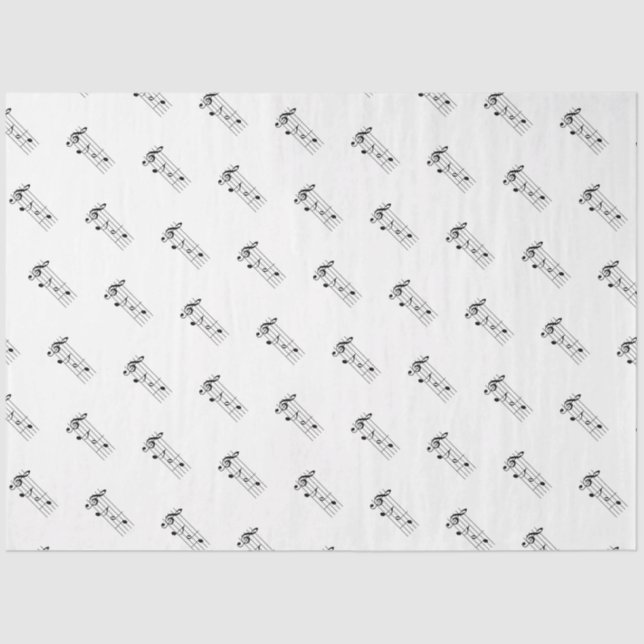 Papel De Seda Papá escrito en Music Notes (Anverso)