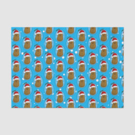 Papel De Seda Papa feliz Navidad